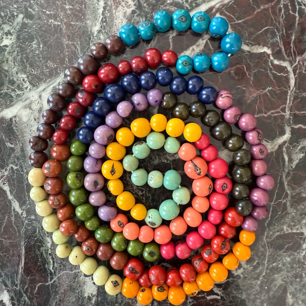 Vibrant Multicolor Beaded Necklace